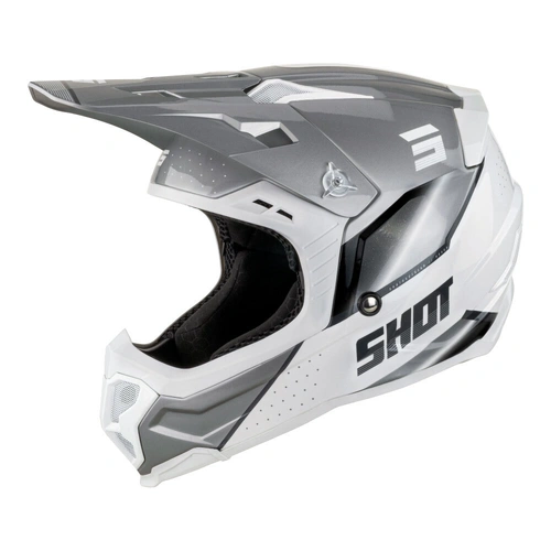 Shot Core Honor Helmet - Pearl Grey - S - SKU:66-4702-05