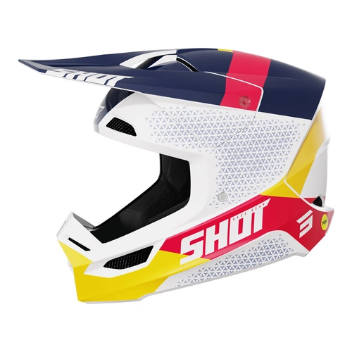 Shot Race Ridge Helmet - Gloss Red/Blue - XS - SKU:66-4713-04
