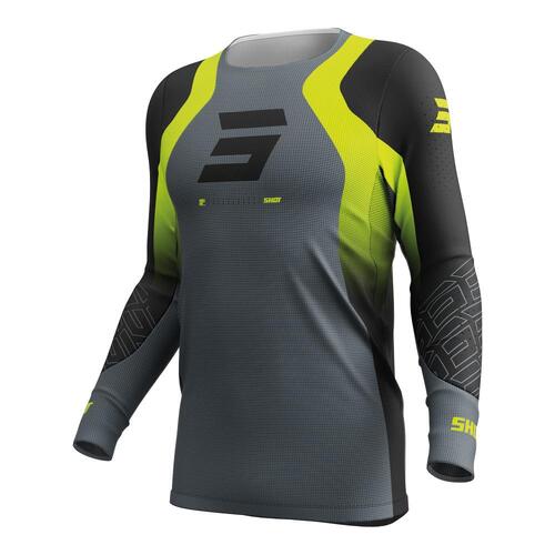 Shot Aerolite Ultra Jersey - Neon Yellow - S - SKU:66-5103-08