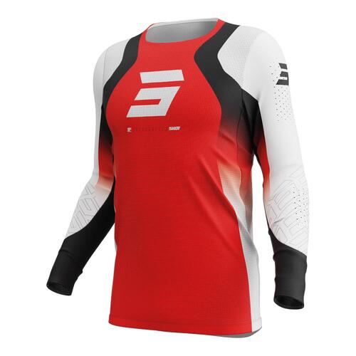 Shot Aerolite Ultra Jersey - Red - S - SKU:66-5106-08