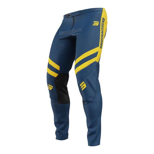 Shot Contact Mythic Pants - Blue/Yellow - 30 - SKU:66-5111-30