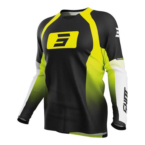 Shot Draw Instinct Jersey - Neon Yellow - XS - SKU:66-5126-07