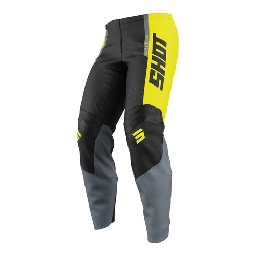 Shot Draw League Kids Pants - Neon Yellow - 10/11 - SKU:66-5303-14