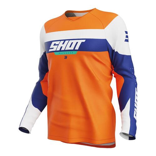 Shot Draw League Kids Jersey - Orange - 4/5 - SKU:66-5304-01