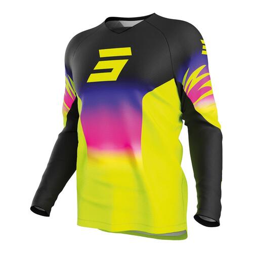 Shot Draw X-Treme Kids Jersey - Neon Yellow - 4/5 - SKU:66-5307-01