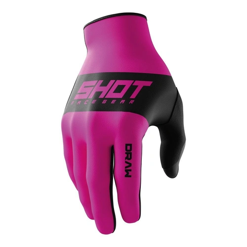 Shot Draw Sky Kids Gloves - Pink - 6/7 - SKU:66-5308-22