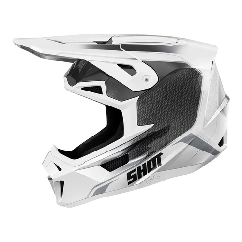 Shot Lite Challenger Helmet - Black/White Pearly - S - SKU:66-5704-05
