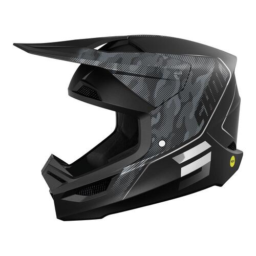 Shot Race Camo Tactic Matte Helmet - Black/Grey - XS - SKU:66-5714-04