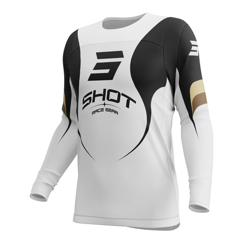 Shot Contact Manta MX Jersey - White