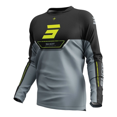 Shot Devo Daytona MX Jersey - Neon Yellow