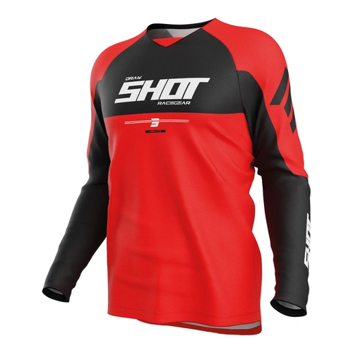 Shot Draw Private MX Jersey - Red