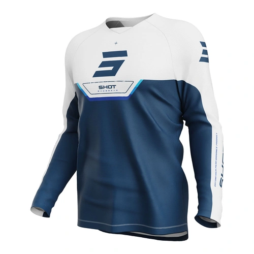 Shot Kids Draw Daytona MX Jersey - Blue