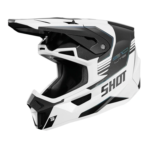 Shot Lite S10 MX Helmet - Holographic Pearly