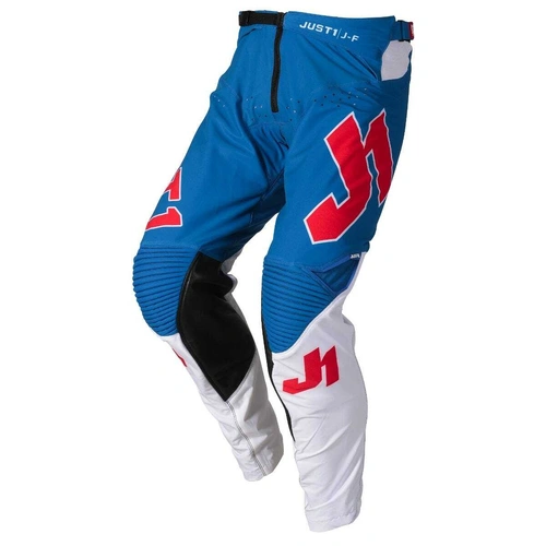 Just1 J-Flex Adrenaline Pant - Red/White/Blue - 28 - SKU:675001001200628