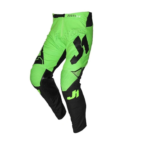 Just1 J-Flex Aria Pant - Black/Fluro Green - 28 - SKU:675001004500128