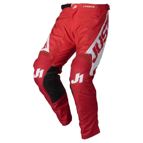 Just1 J-Force Vertigo Pant - Red/White - 30 - SKU:675002007100230