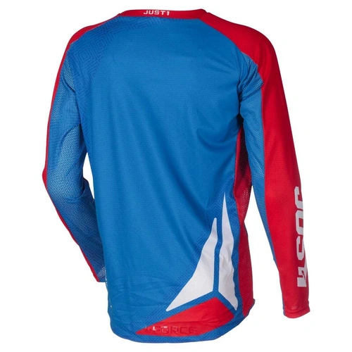 Just1 J-Force Vertigo Jersey - Blue/Red/White