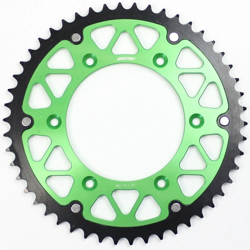 States Mx Fusion Sprocket - Kawasaki - Green - 50T