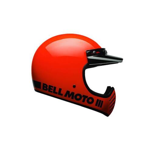 Bell Moto-3 Classic Helmet - Orange - M - SKU:7081029
