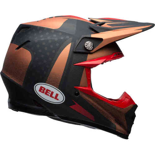 Bell Moto-9 Flex Vice Helmet - Copper/Black - S - SKU:7091652