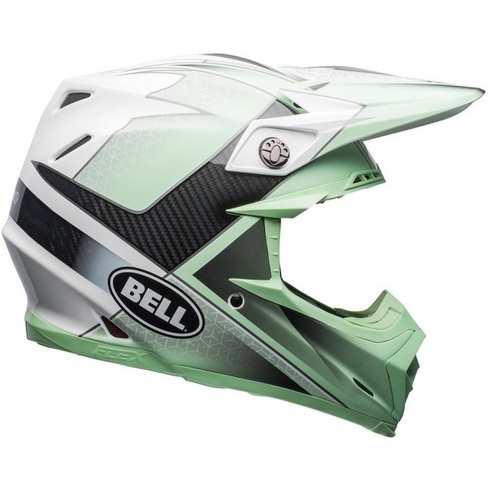 Bell Moto-9 Flex Hound LE Helmet - Green/White/Black - L - SKU:7096914