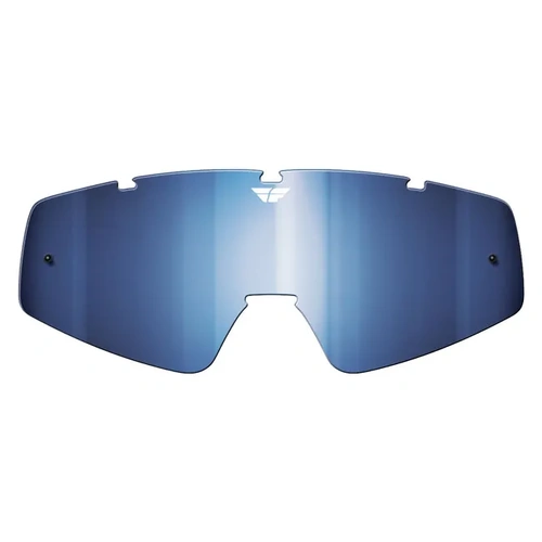 Fly Racing Zone & Focus Replacement Lens - Chrome Blue