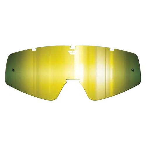 Fly Racing Zone & Focus Replacement Lens - Gold Mirror