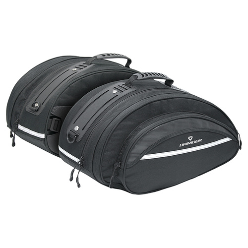 Dri Rider Touring 2 Panniers - Black - 18-31L
