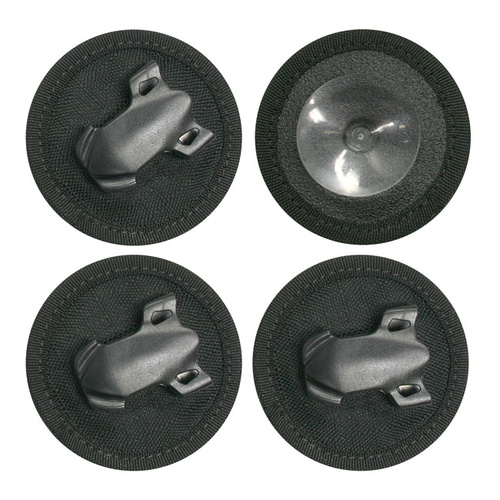 Dri Rider 4 Piece Suction Pad - Black - SKU:7102520