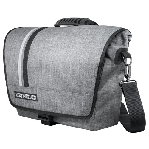 Dri Rider Messenger Bag - Grey - SKU:7103373