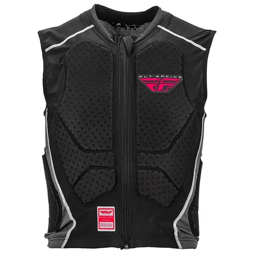 Fly Racing Barricade Armour Zip Vest - Black - XL - SKU:7104672