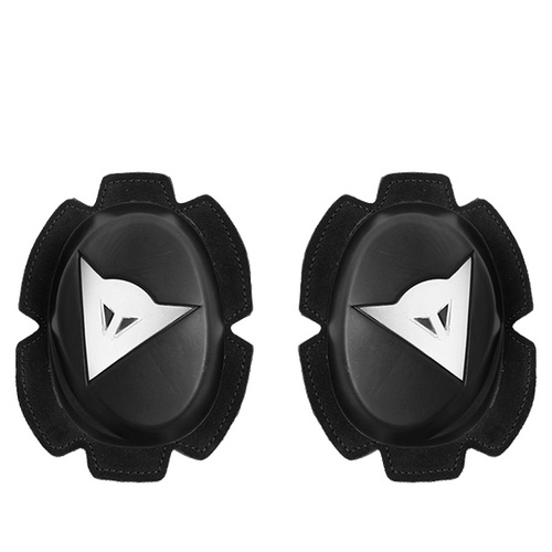 Dainese Pista Knee Slider Kit - Black/White - OS - SKU:7105834