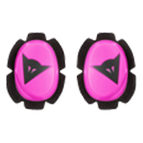 Dainese Pista Knee Slider Kit - Fuchsia/Black - OS