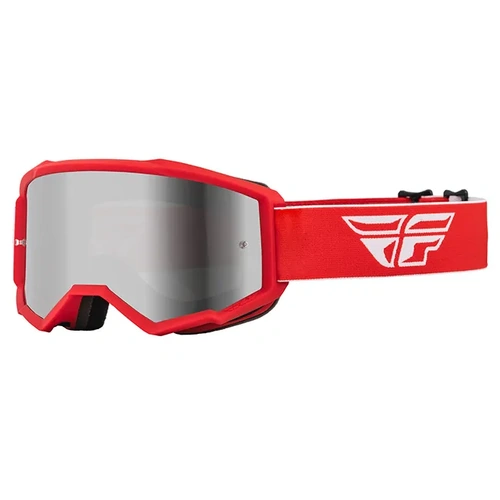 Fly Racing Youth Zone MX Goggles - Red/White