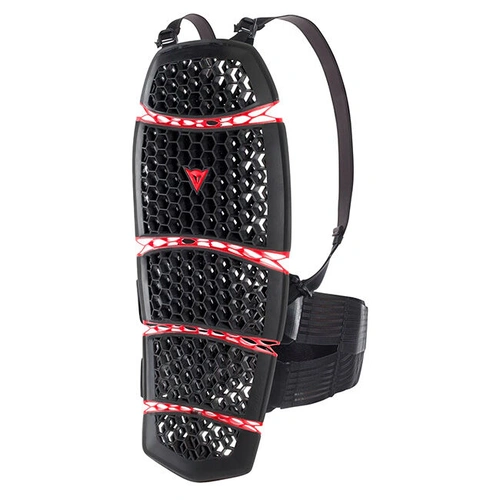 Dainese Pro-Armour Long Back Protector 2.0 - Black/Red