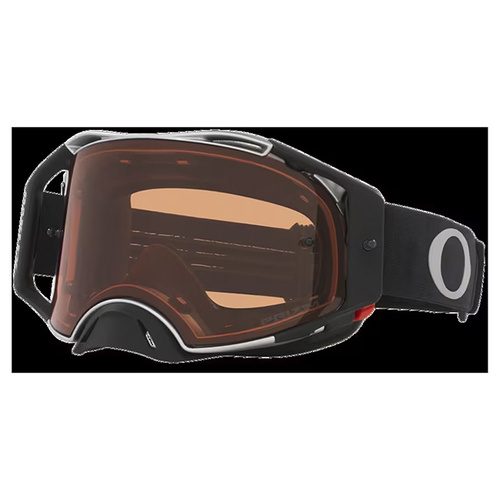 Oakley Airbrake Tuff Blocks MX Goggles - Black Gunmetal - Prizm Bronze Lens