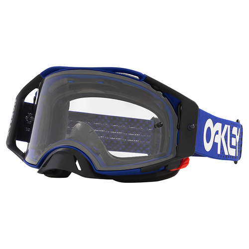 Oakley Airbrake Moto B1B MX Goggles - Blue - Clear Lens
