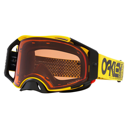 Oakley Airbrake Moto B1B MX Goggles - Yellow - Prizm Bronze Lens