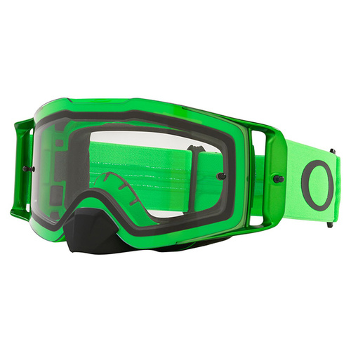 Oakley Front Line Moto MX Goggles - Green - Clear Lens