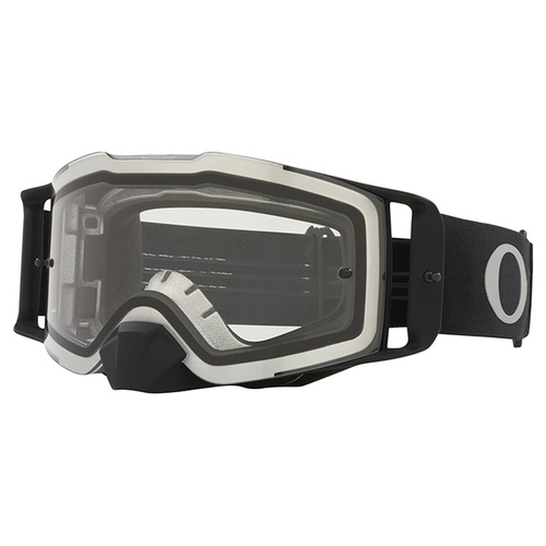 Oakley Front Line Tuff Blocks MX Goggles - Black Gunmetal - Clear Lens