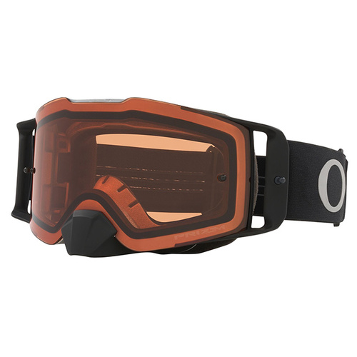 Oakley Front Line Tuff Blocks MX Goggles - Black Gunmetal - Prizm Bronze Lens