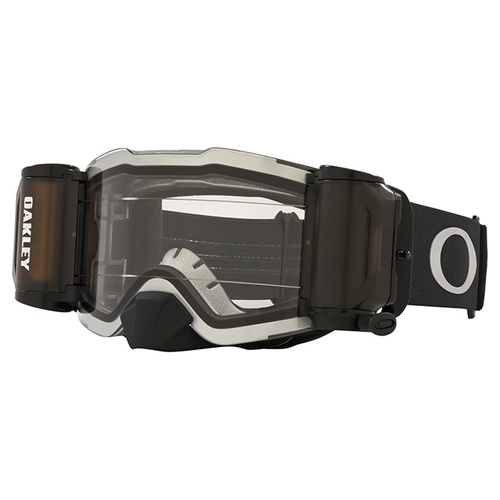 Oakley Front Line Tuff Blocks MX Goggles - Black Gunmetal - Clear Lens