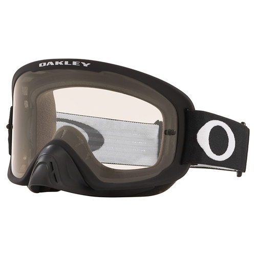 Oakley O Frame 2.0 Pro MX Goggles - Matte Black - Clear Lens