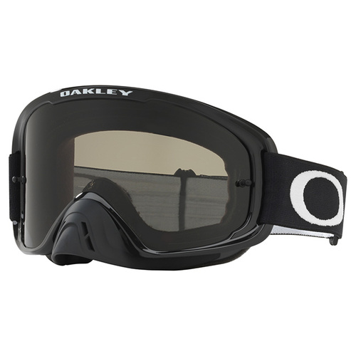 Oakley O Frame 2.0 Pro MX Goggles - Jet Black - Dark Grey Lens