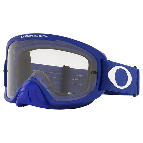 Oakley O Frame 2.0 Pro MX Goggles - Blue - Clear Lens