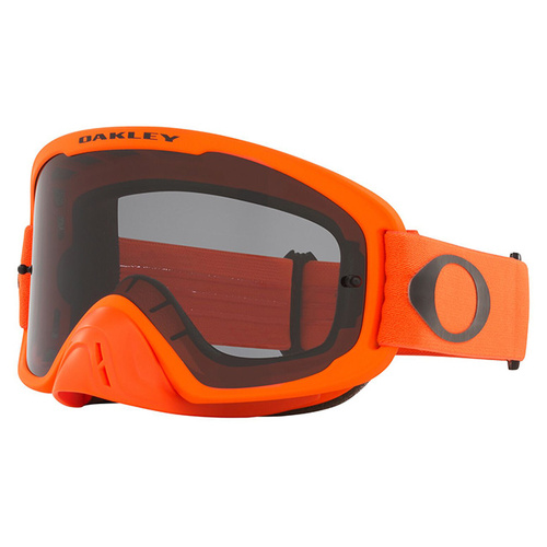 Oakley O Frame 2.0 Pro MX Goggles - Orange - Dark Grey Lens