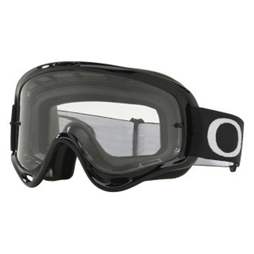 Oakley O Frame MX Goggles - Jet Black - Clear Lens