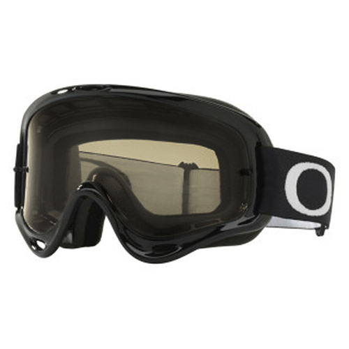 Oakley O Frame MX Goggles - Jet Black Sand - Dark Grey Lens