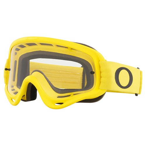 Oakley O Frame XS MX Goggles - Yellow - Clear Lens