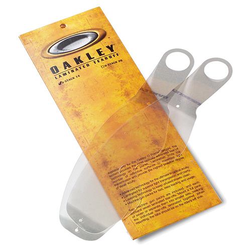 Oakley O Frame MX Goggles Laminated Tear Offs 14 Pack